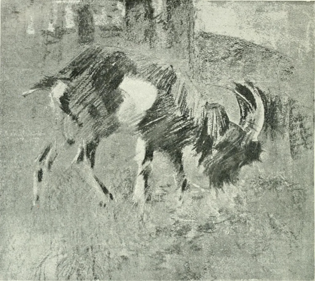 An illustration from Studio international, 1893, leaf 197