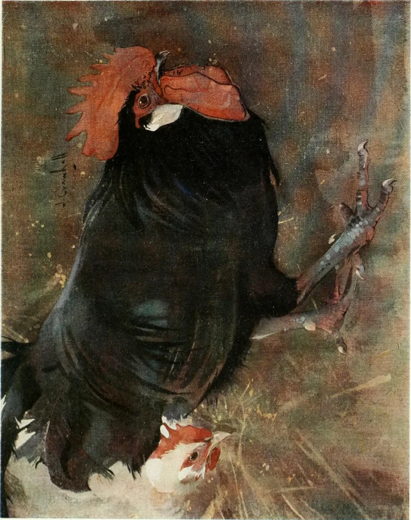 An illustration from Studio international, 1893, leaf 200