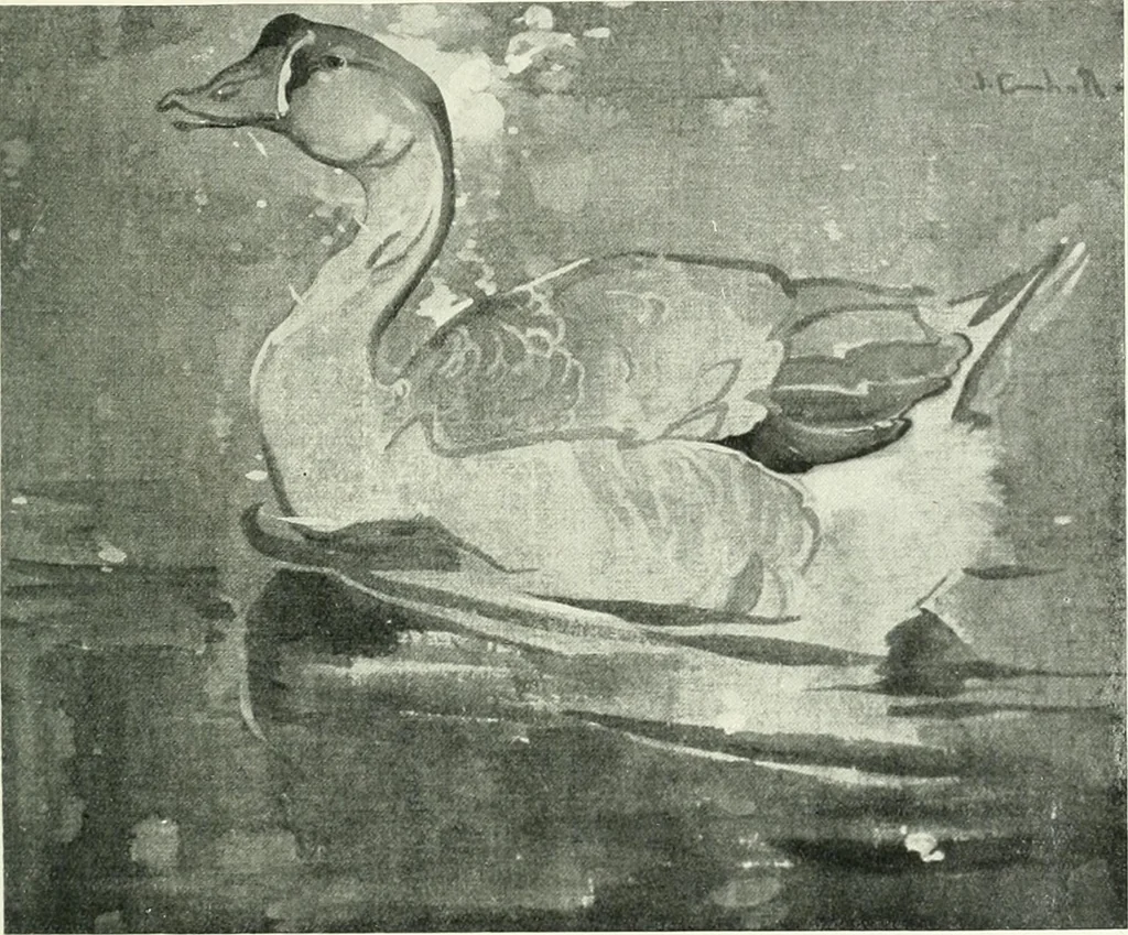 An illustration from Studio international, 1893, leaf 204