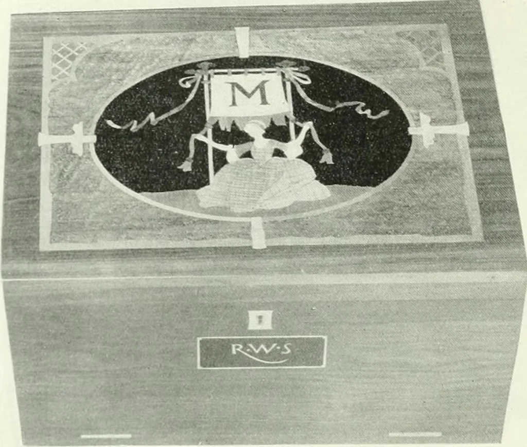 An illustration from Studio international, 1893, leaf 233