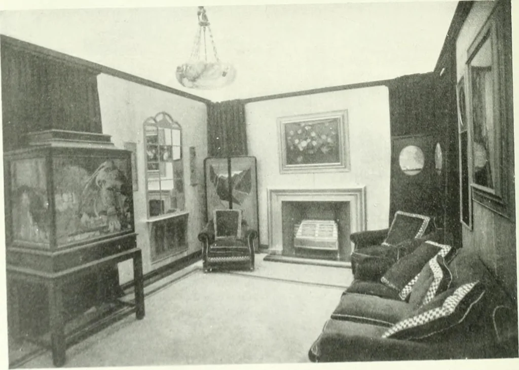 An illustration from Studio international, 1893, leaf 233