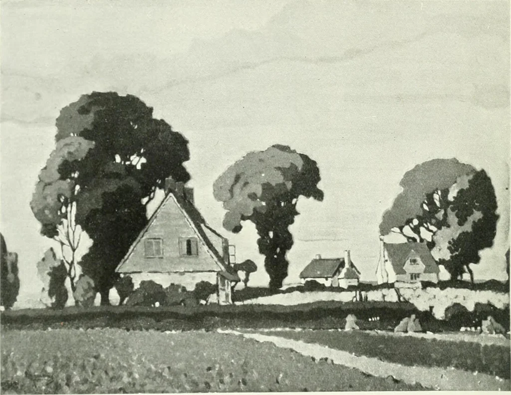 An illustration from Studio international, 1893, leaf 239