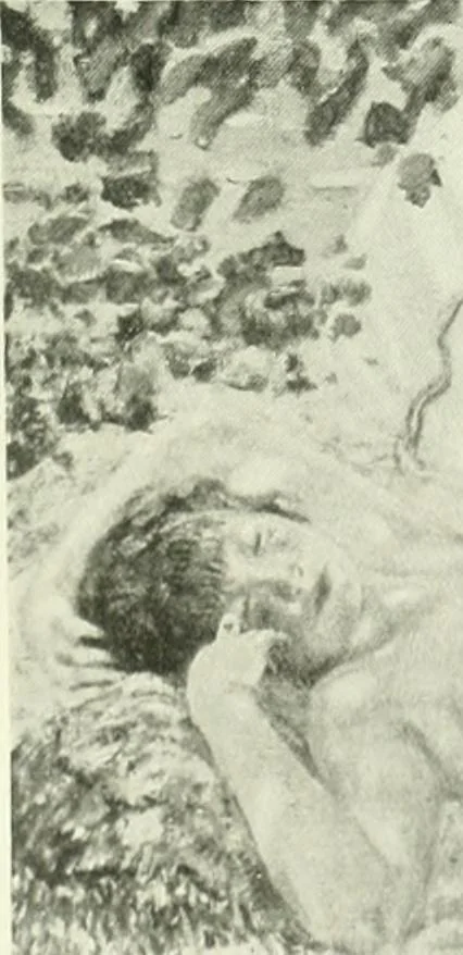 An illustration from Studio international, 1893, leaf 244
