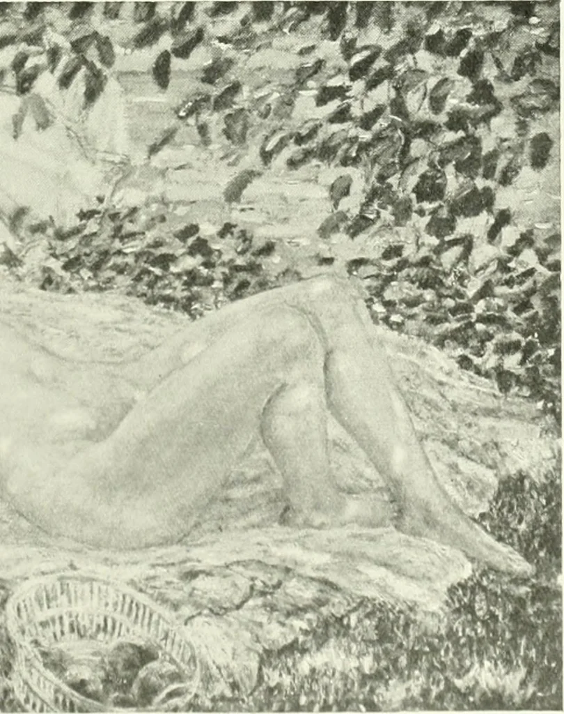 An illustration from Studio international, 1893, leaf 244