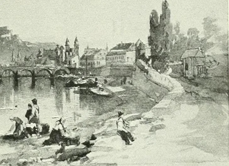 An illustration from Studio international, 1893, leaf 258