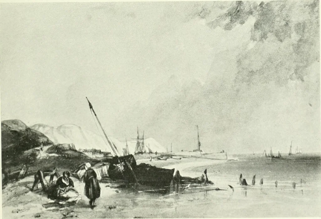 An illustration from Studio international, 1893, leaf 258