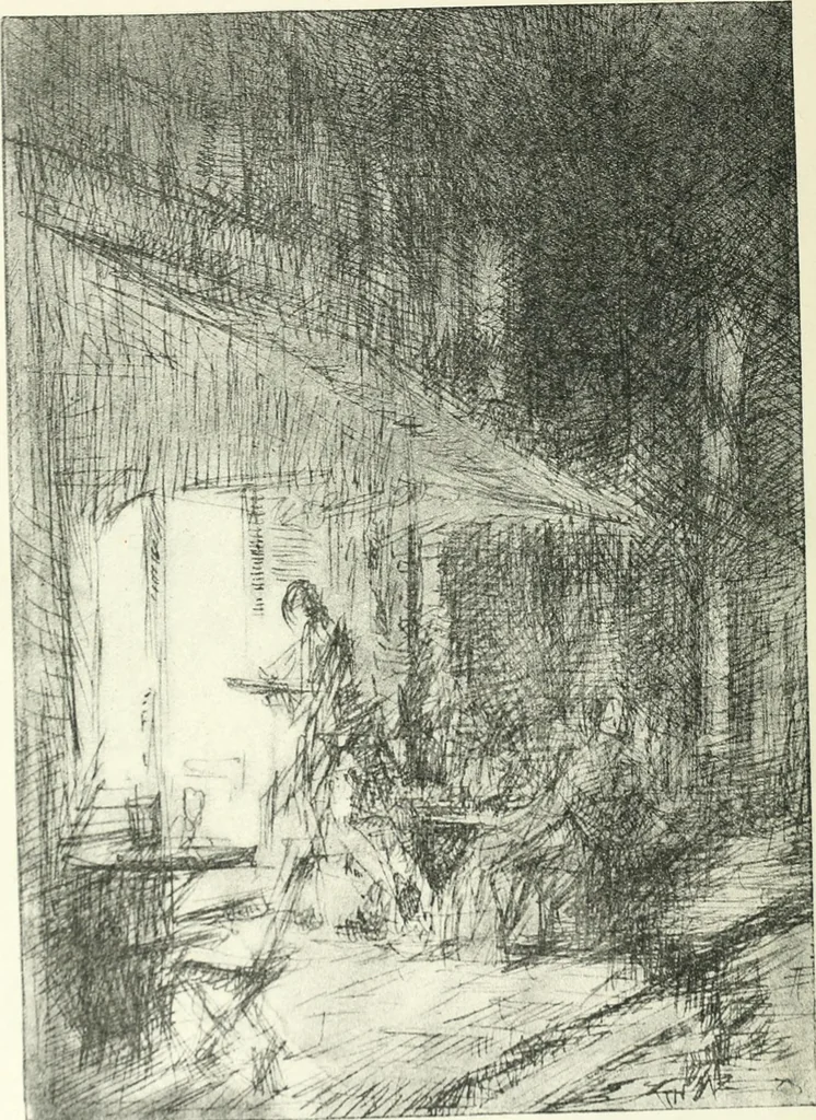 An illustration from Studio international, 1893, leaf 269