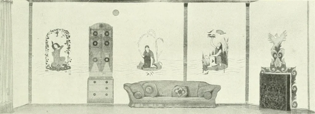 An illustration from Studio international, 1893, leaf 278