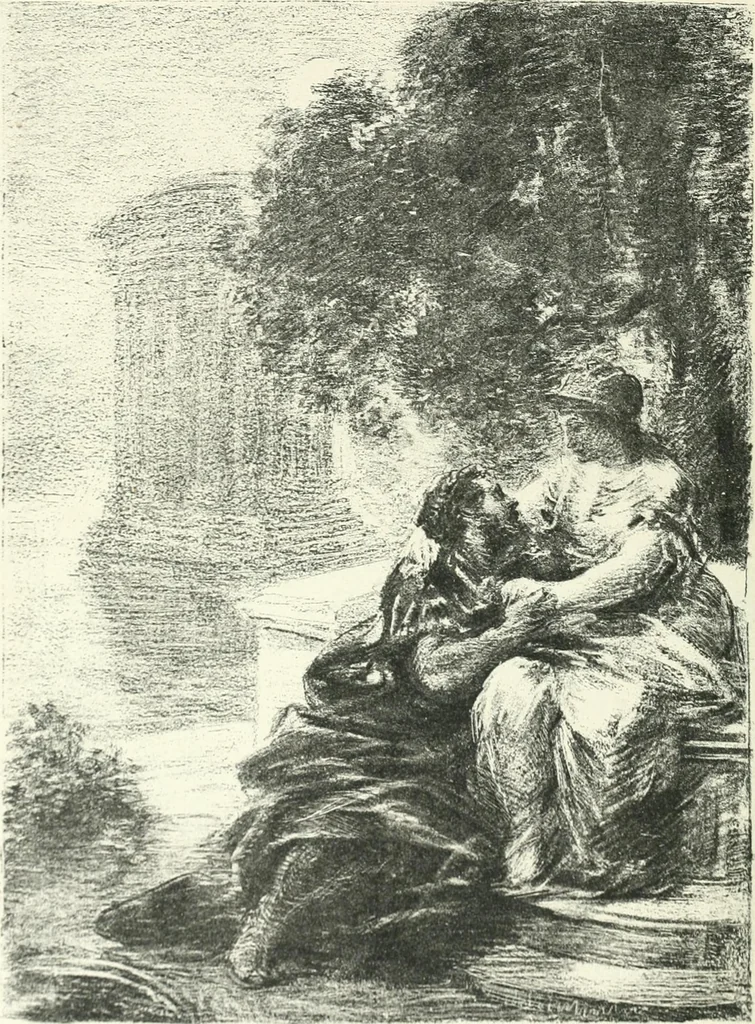 An illustration from Studio international, 1893, leaf 295