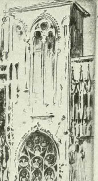 An illustration from Studio international, 1893, leaf 302