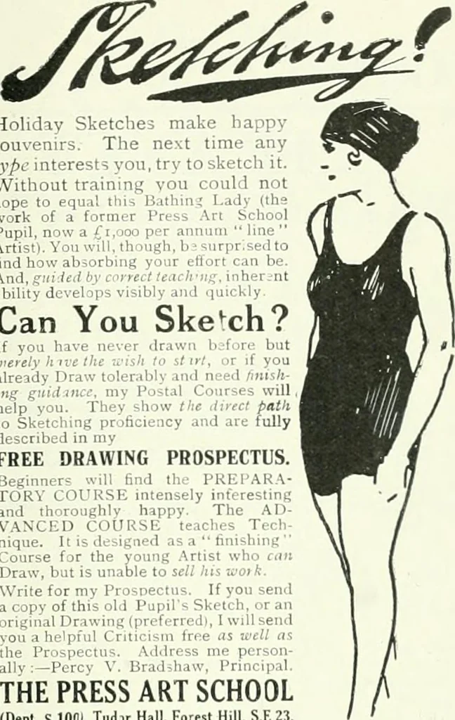 An illustration from Studio international, 1893, leaf 312