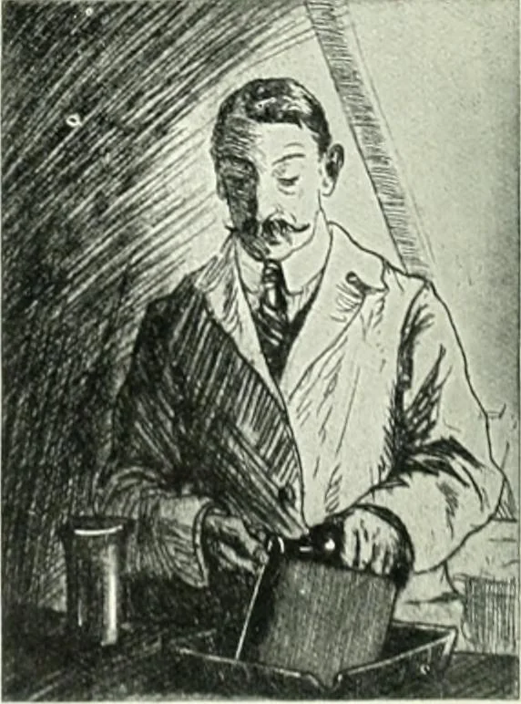 An illustration from Studio international, 1893, leaf 313