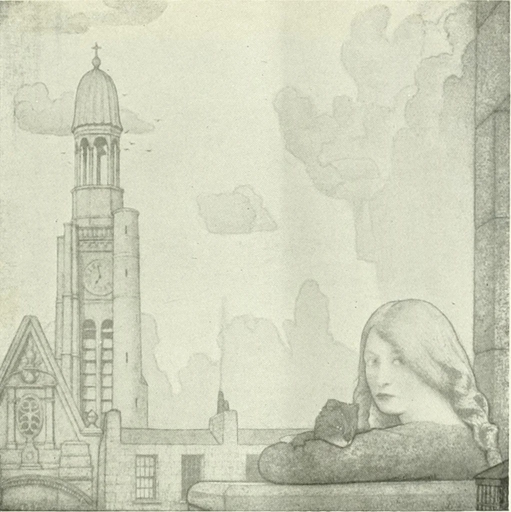 An illustration from Studio international, 1893, leaf 326