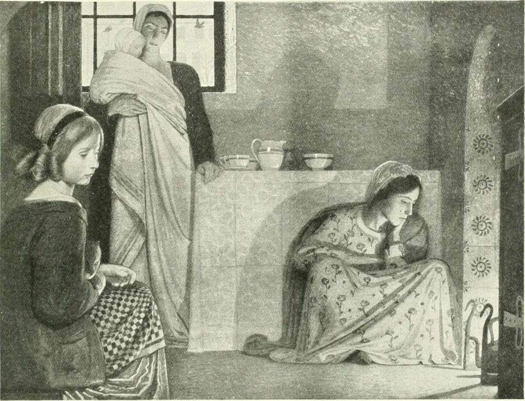 An illustration from Studio international, 1893, leaf 330