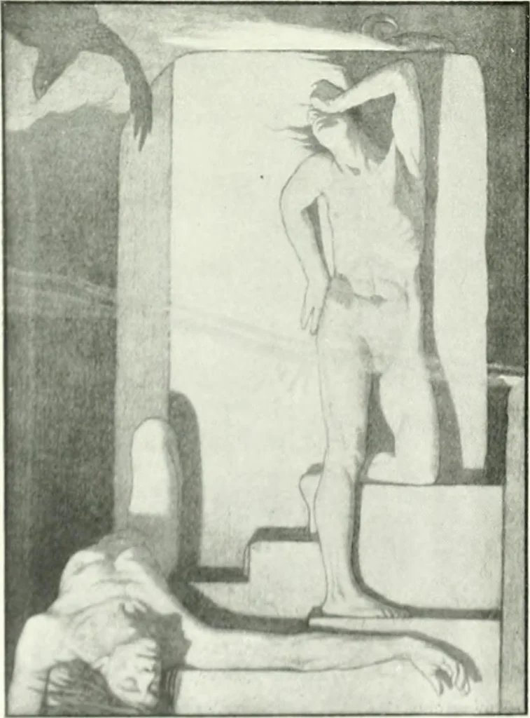 An illustration from Studio international, 1893, leaf 331