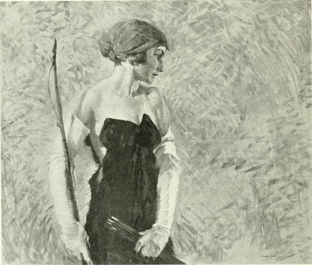 An illustration from Studio international, 1893, leaf 333