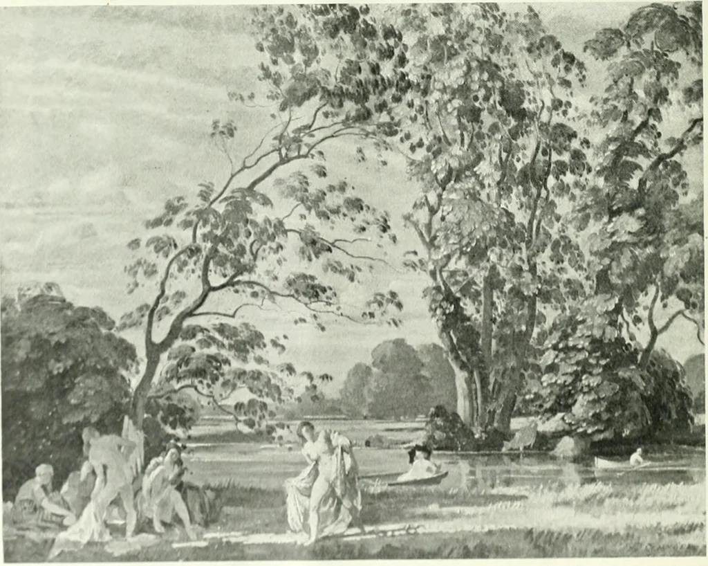 An illustration from Studio international, 1893, leaf 335