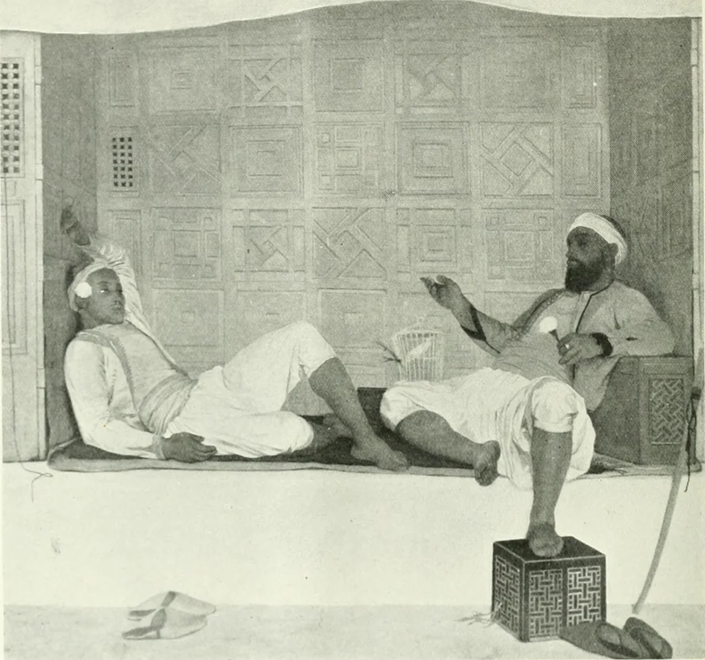 An illustration from Studio international, 1893, leaf 337
