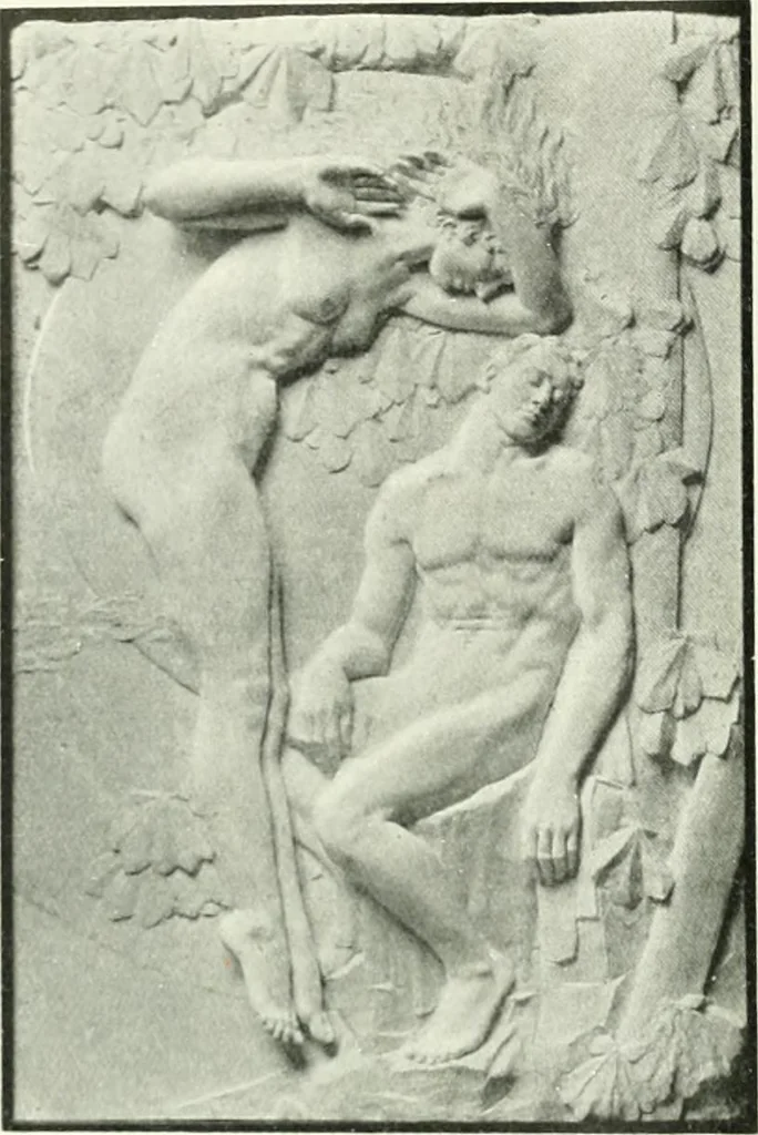 An illustration from Studio international, 1893, leaf 341