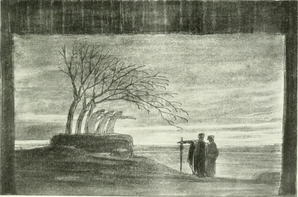 An illustration from Studio international, 1893, leaf 346