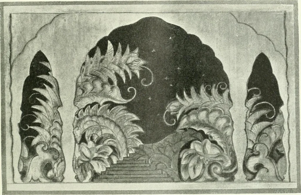 An illustration from Studio international, 1893, leaf 348