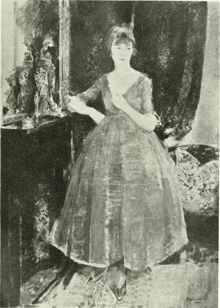 An illustration from Studio international, 1893, leaf 356