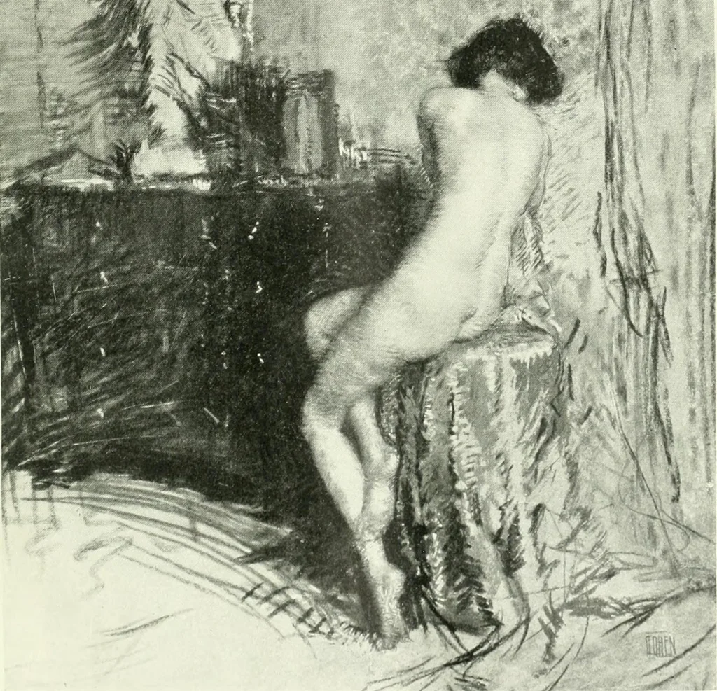An illustration from Studio international, 1893, leaf 358