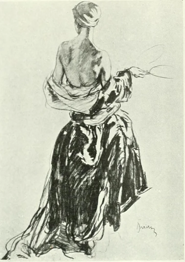 An illustration from Studio international, 1893, leaf 361
