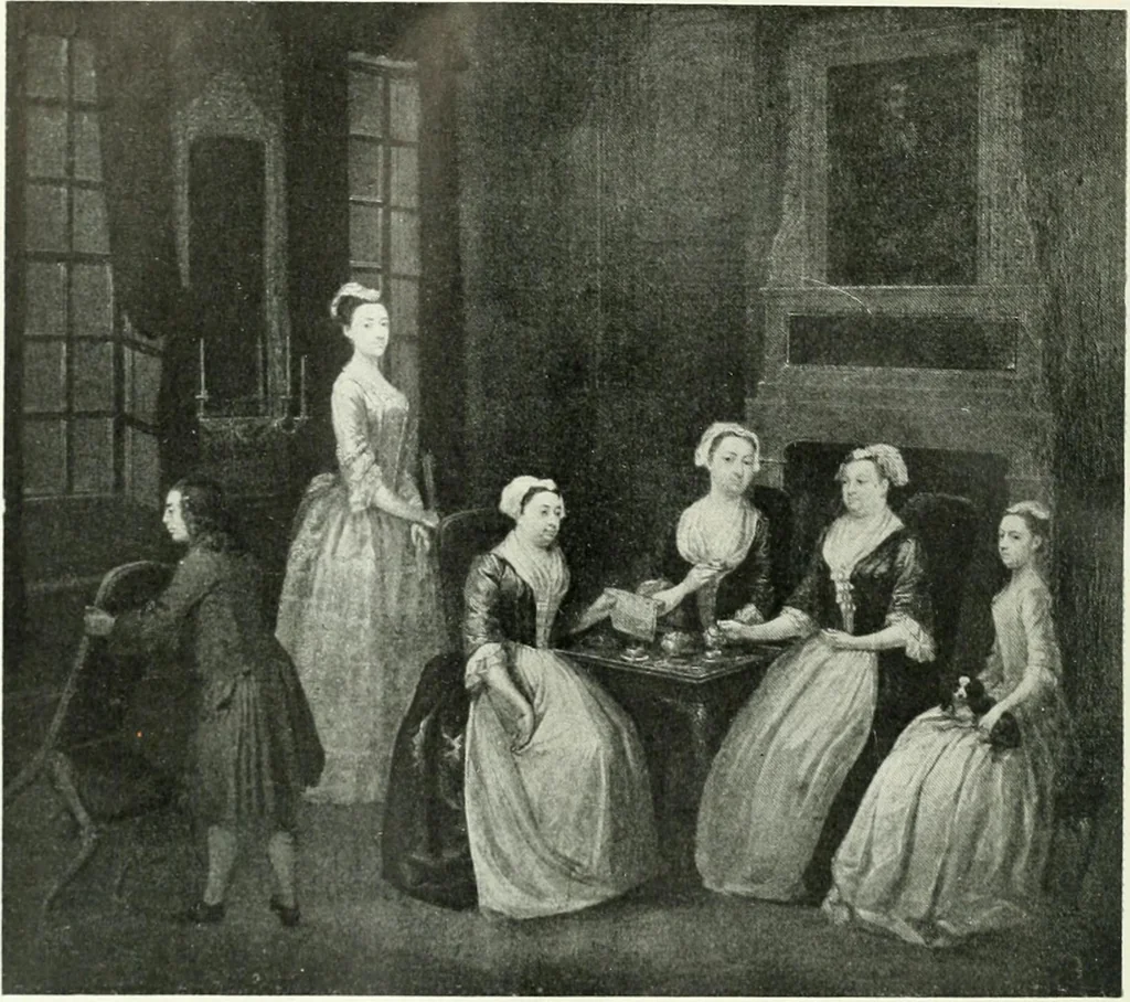 An illustration from Studio international, 1893, leaf 365