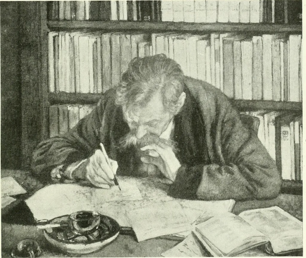 An illustration from Studio international, 1893, leaf 370