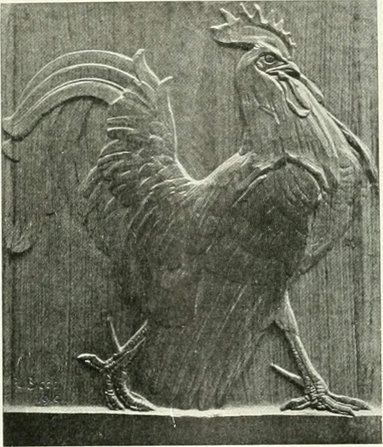 An illustration from Studio international, 1893, leaf 372