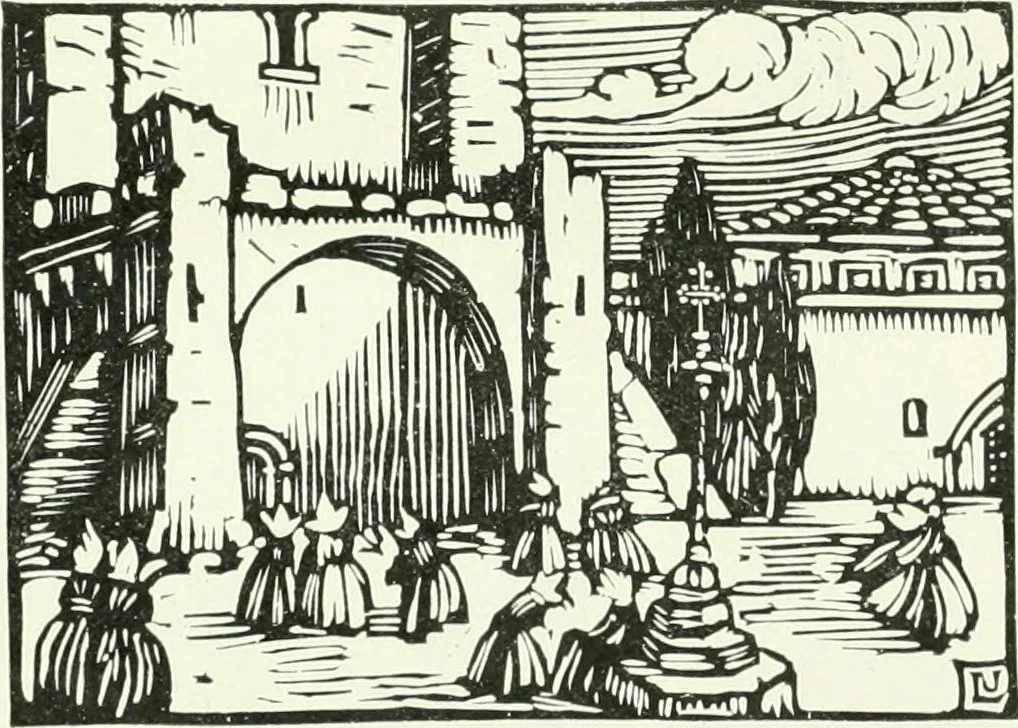 An illustration from Studio international, 1893, leaf 374