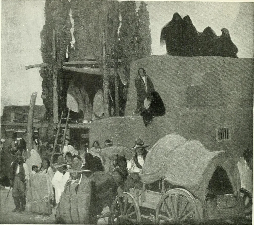An illustration from Studio international, 1893, leaf 379
