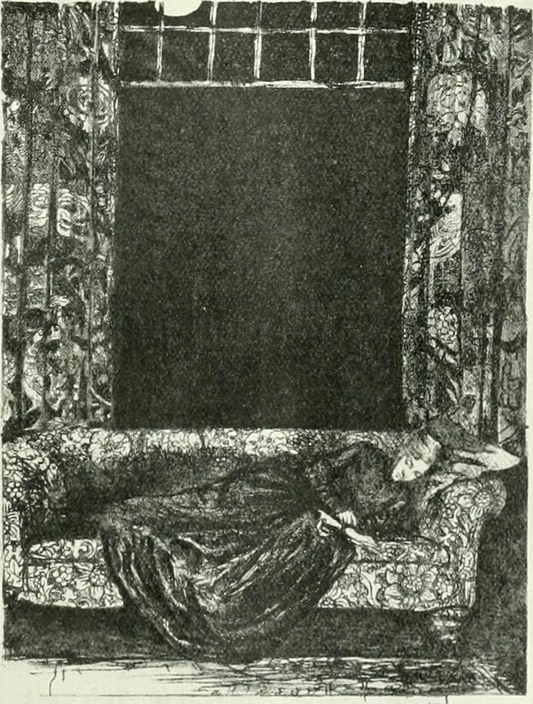 An illustration from Studio international, 1893, leaf 382