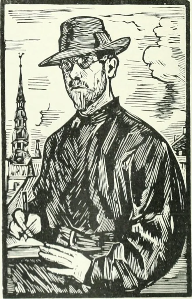 An illustration from Studio international, 1893, leaf 45