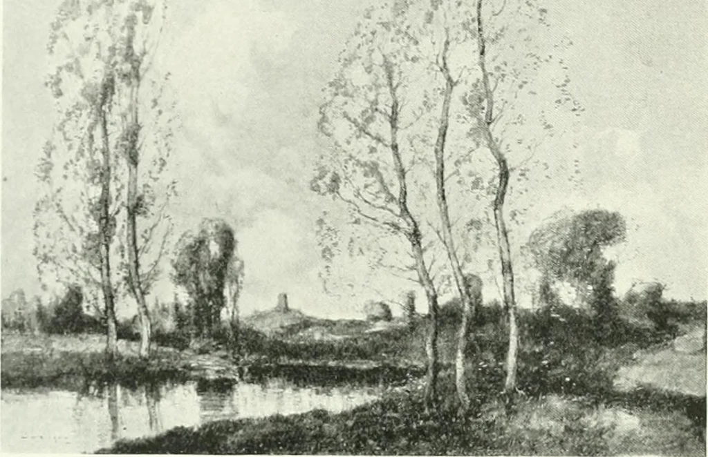 An illustration from Studio international, 1893, leaf 55