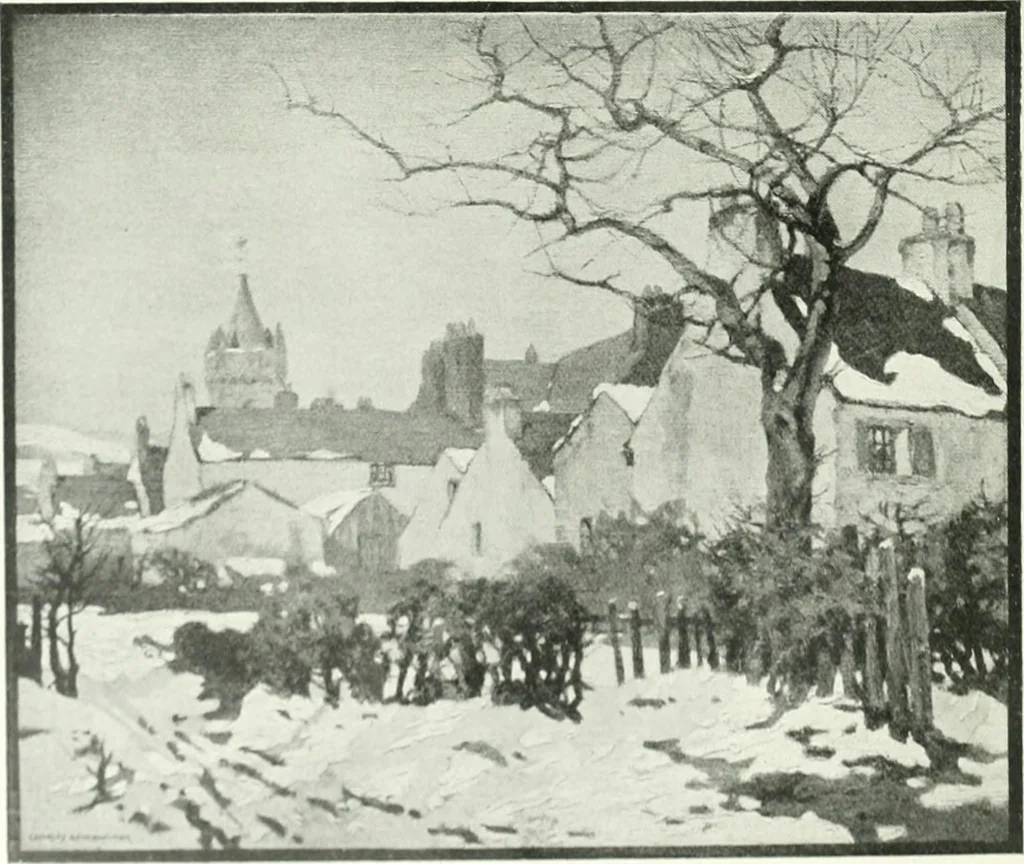 An illustration from Studio international, 1893, leaf 55