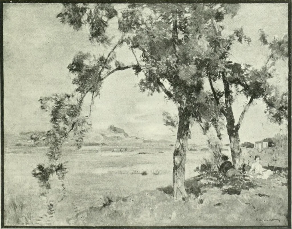 An illustration from Studio international, 1893, leaf 56