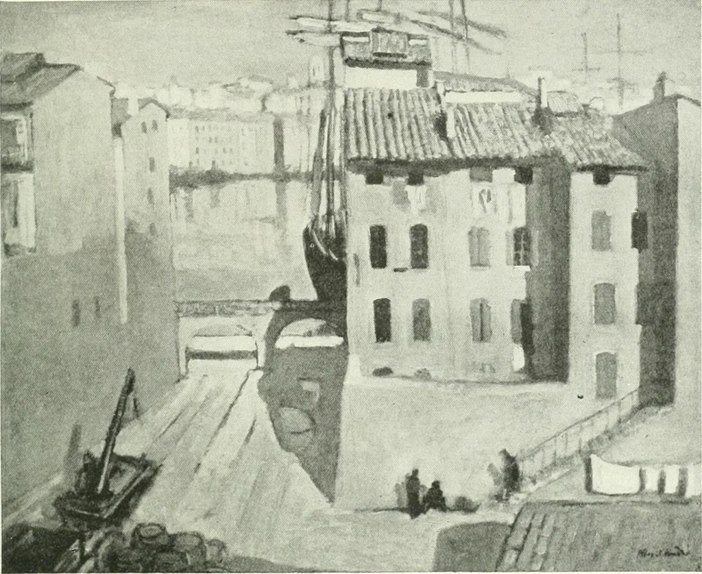 An illustration from Studio international, 1893, leaf 70