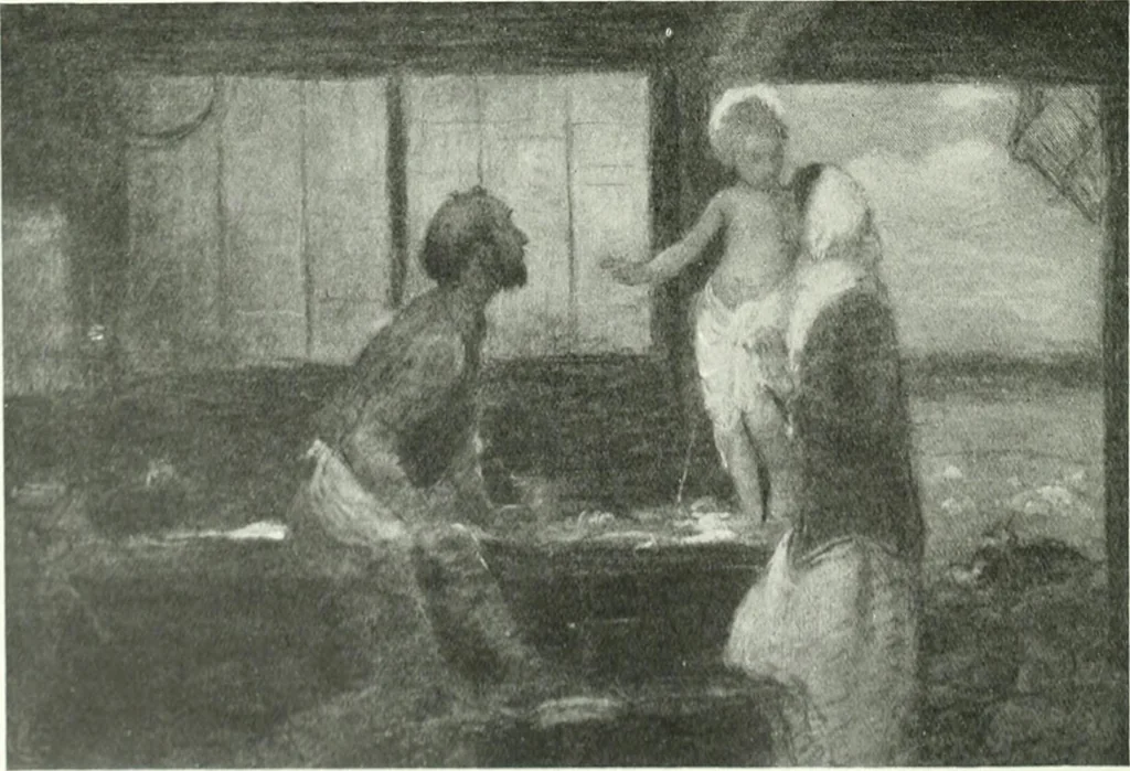 An illustration from Studio international, 1893, leaf 81