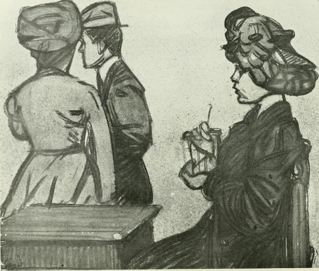 An illustration from Studio international, 1893, leaf 103