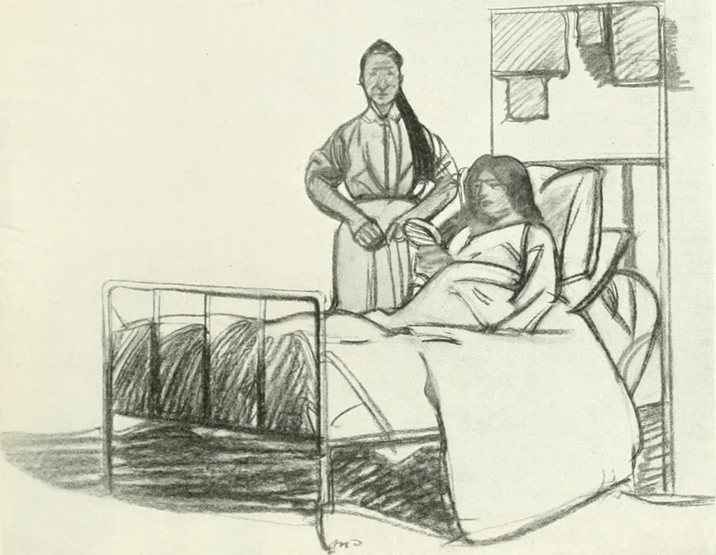 An illustration from Studio international, 1893, leaf 106