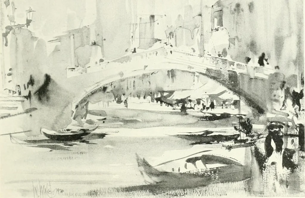 An illustration from Studio international, 1893, leaf 112