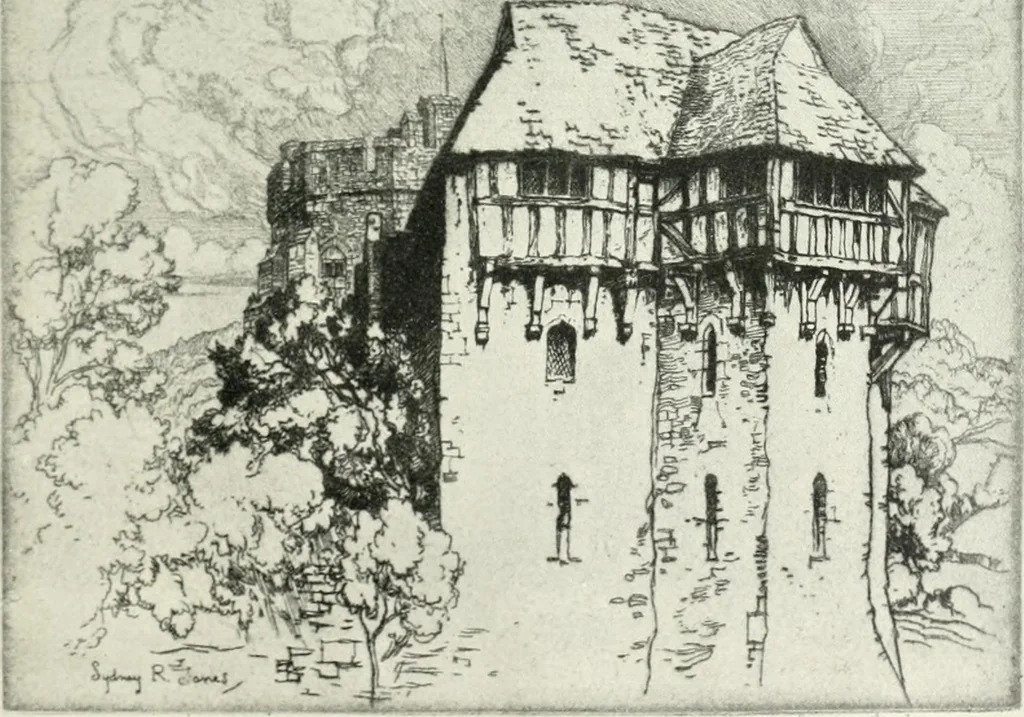 An illustration from Studio international, 1893, leaf 118