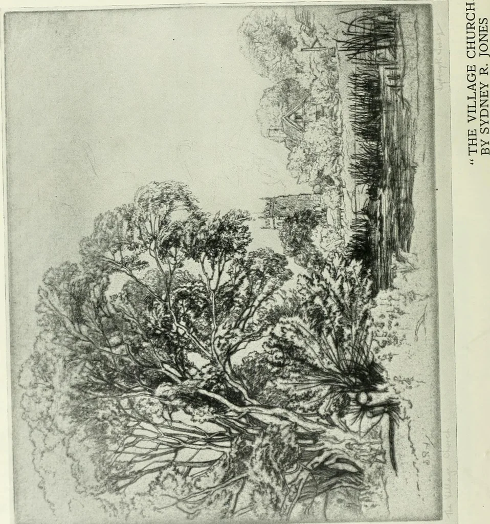 An illustration from Studio international, 1893, leaf 119
