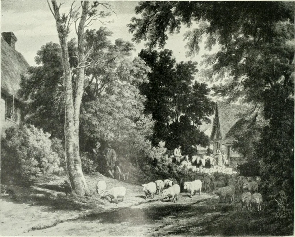 An illustration from Studio international, 1893, leaf 145