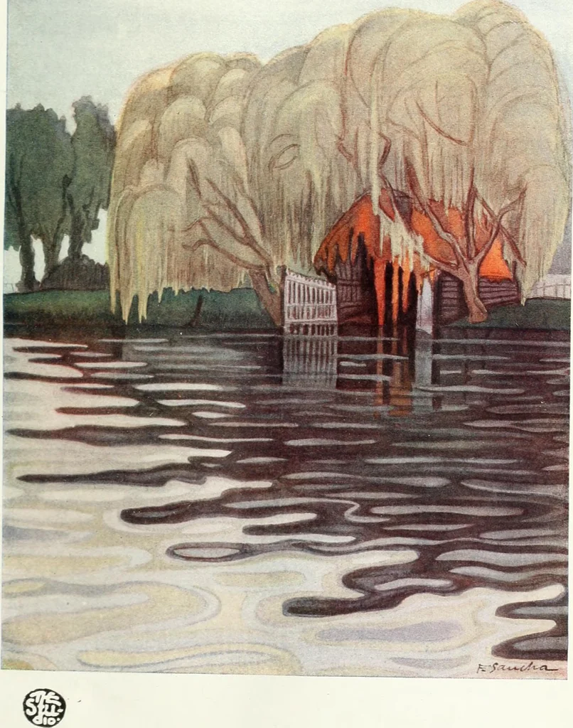 An illustration from Studio international, 1893, leaf 166