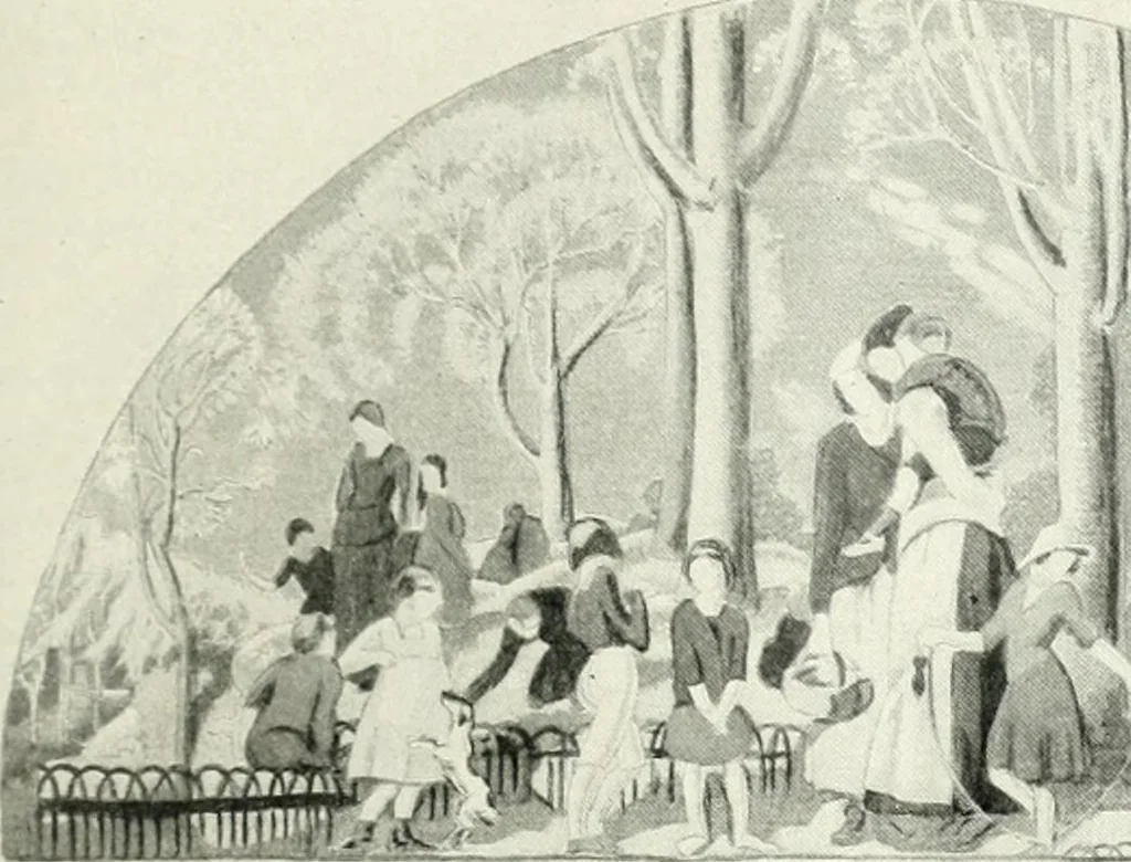 An illustration from Studio international, 1893, leaf 176