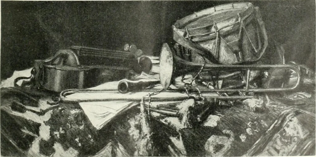 An illustration from Studio international, 1893, leaf 190