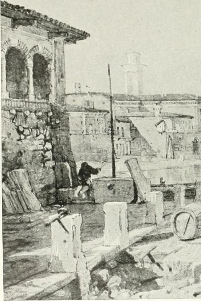 An illustration from Studio international, 1893, leaf 198